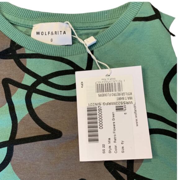 NWT Wolf & Rita 🍃 Artistic Fringe Top - Picture 3 of 6